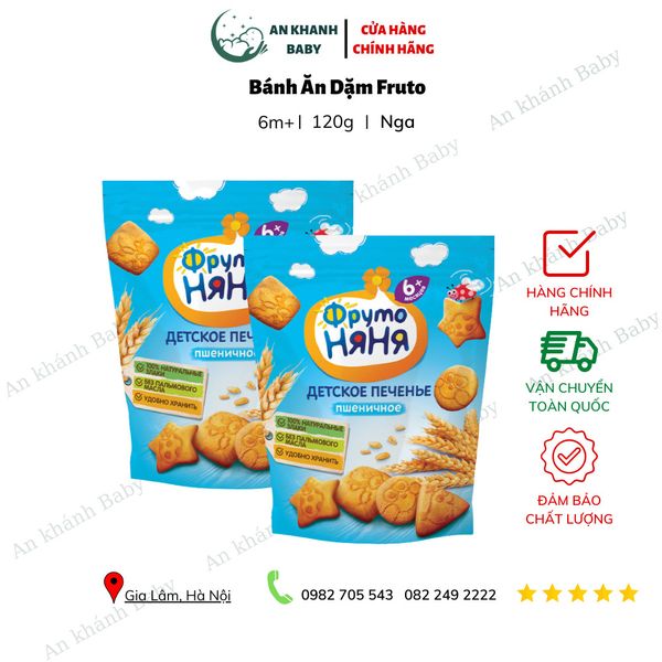  Bột ăn dặm Fruto 200g Nga 6m+ ( đủ vị ) 