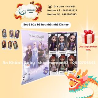  Set 6 búp bê hot nhất nhà Disney, trong đó có cả nữ hoàng băng giá Elsa cực xinh bé nào cũng mê 