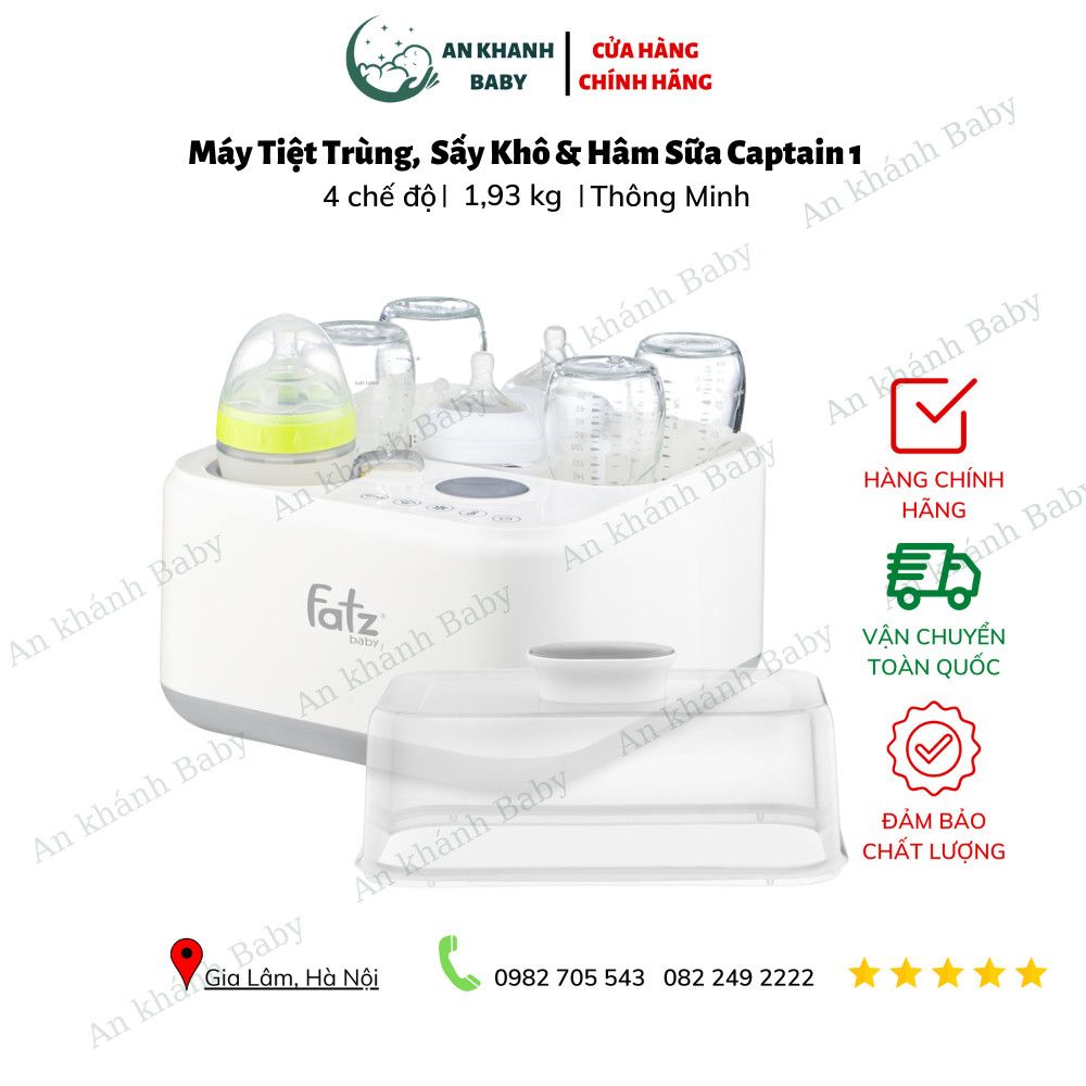 Máy tiệt trùng sấy khô hâm sữa - CAPTAIN 1 FATZ - FB4320SJ 