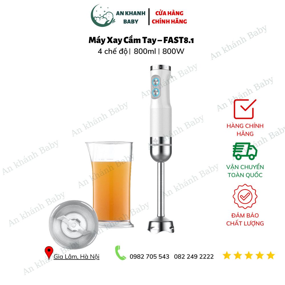  MÁY XAY CẦM TAY - FAST8.1 - 800 W FB5350TL 