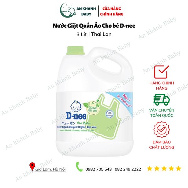  Nước giặt xả vải Dnee 3 lít (đủ màu) 