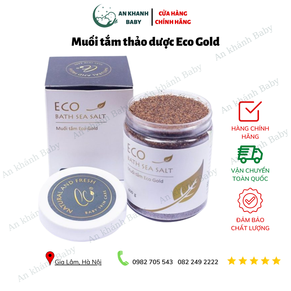  Muối tắm thảo dược Eco Gold 