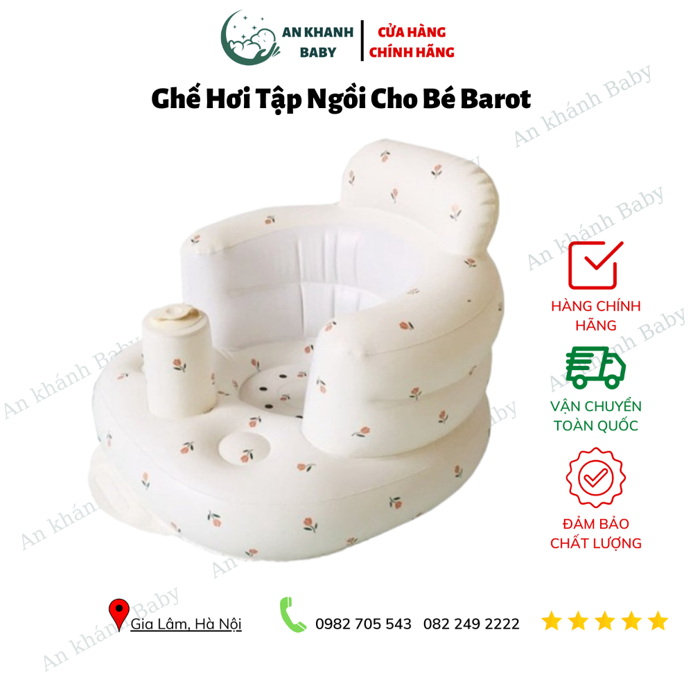  Ghế hơi tập ngồi cho bé cao cấp phong cách Hàn Quốc 