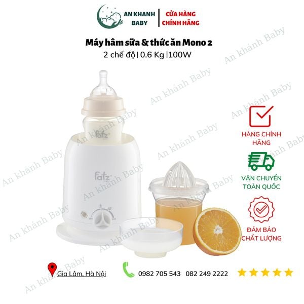  Máy hâm sữa & thức ăn Mono 2 FB3002SL Fatz 