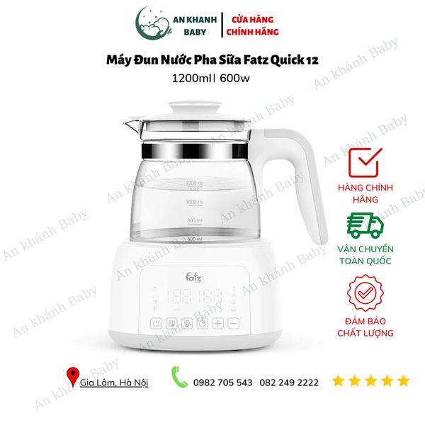  Máy đun và hâm nước pha sữa điện tử Quick 12 Fatz 