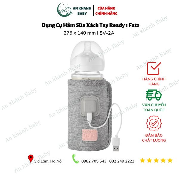  Dụng cụ hâm sữa xách tay Fatzbaby FB3101TN - READY 1 (Không kèm Adaptor) 
