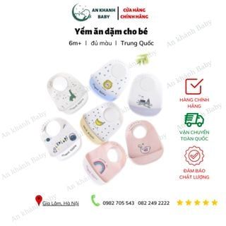  Yếm cho bé, yếm ăn dặn silicon, yếm ăn dặm cho bé, yếm ăn dặm có máng- Silicon Dẻo- Sạch Sẽ- An toàn-Tiện Lợi 