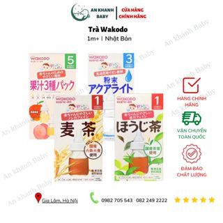  Trà hoa quả Wakodo Nhật Bản cho bé từ 5 tháng tuổi 