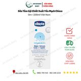  Sữa tắm gội Chicco mẫu mới - YẾN MẠCH 500ml&200ml 