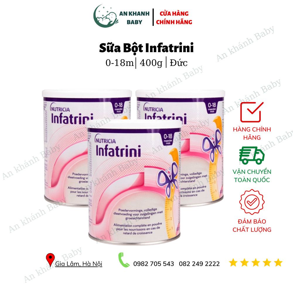 Sữa béo Infatrini nội địa Đức (trẻ từ 0-18m) 