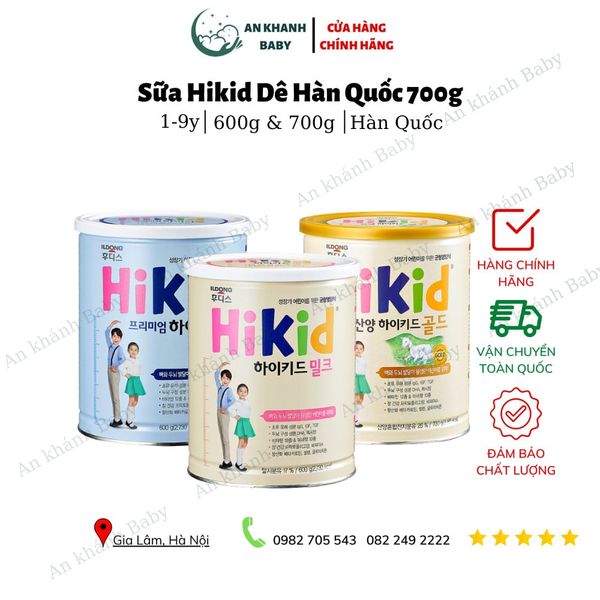  Hikid dê nhập khẩu có tem phụ 