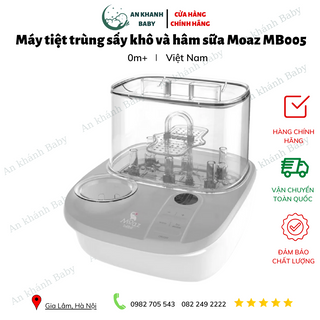  MÁY TIỆT TRÙNG SẤY KHÔ HÂM SỮA MOAZ BEBE MB005 