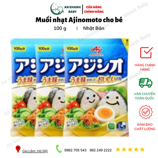  Muối nhạt Ajinomoto cho bé ăn dặm từ 8m+ (giảm 50% mặn) 
