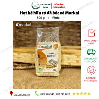  Hạt kê hữu cơ đã bóc vỏ Markal 500g 