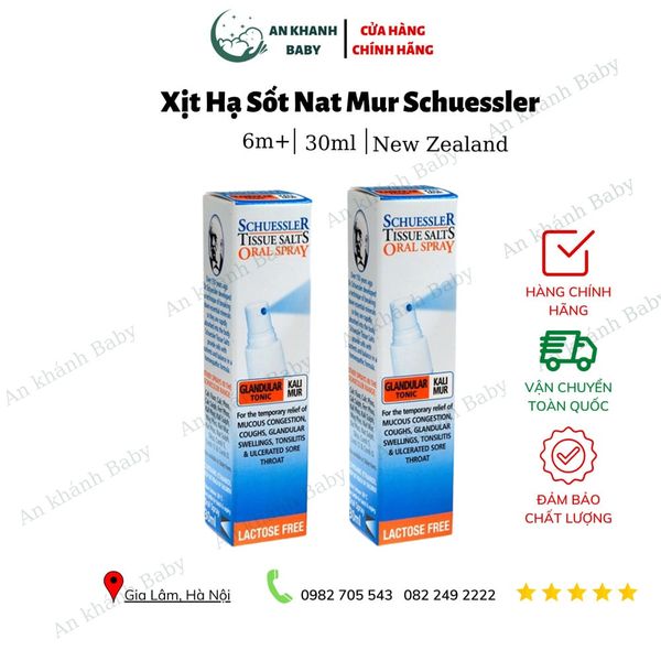 Xịt hạ sốt Nat Mur Schuessler 