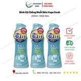  Xịt chống muỗi và côn trùng đốt skin VAPE 200ml - màu xanh , hồng 