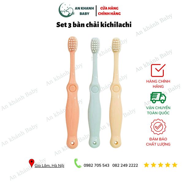  Set 3 bàn chải Kichilachi 