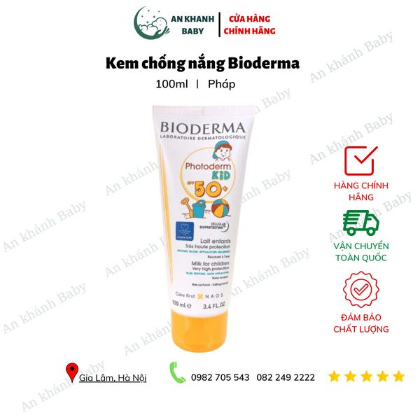  KEM CHỐNG NẮNG BIODERMA KID 