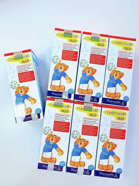  Siro Fitobimbi Calcio hỗ trợ phát triển chiều cao cho bé chai 200ml 