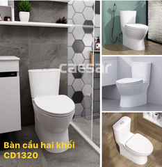 BÀN CẦU 2 KHỐI CAESAR CD1320