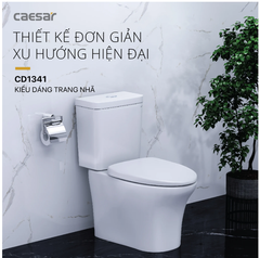 BÀN CẦU 2 KHỐI CAESAR CD1341
