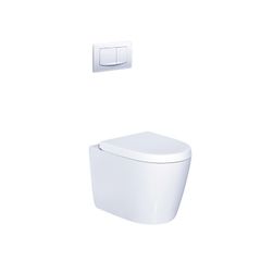 BÀN CẦU TREO TƯỜNG CAESAR CPT1505 KÉT ÂM TƯỜNG