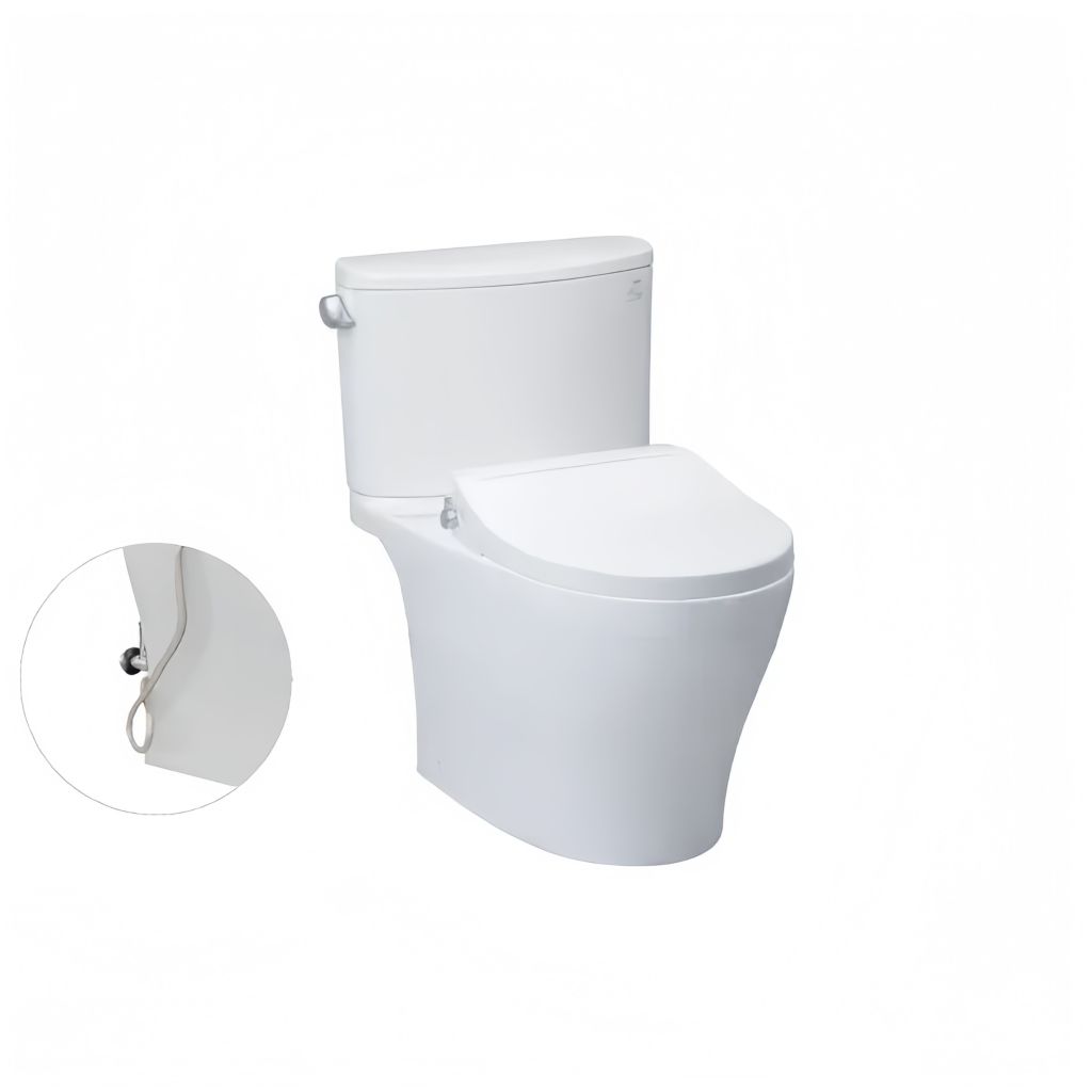 BÀN CẦU TOTO CS767RE2 NẮP RỬA CƠ TCW07S