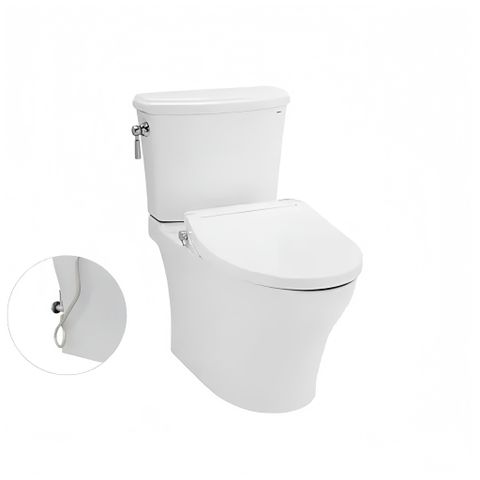 BÀN CẦU TOTO CS838DE2 NẮP RỬA CƠ TCW07S