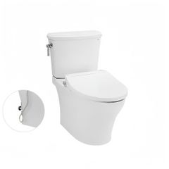 BÀN CẦU TOTO CS838DE2 NẮP RỬA CƠ TCW07S