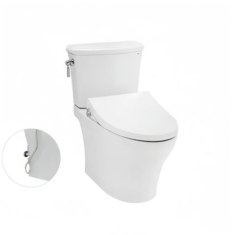 BÀN CẦU TOTO CS986GE4 NẮP RỬA CƠ TCW1211A