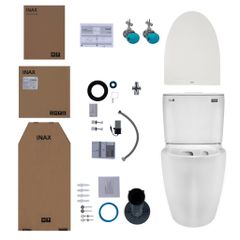 BÀN CẦU 2 KHỐI INAX AC-602VN