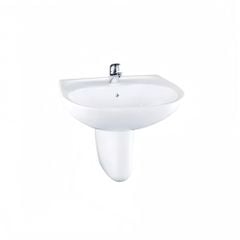 CHẬU LAVABO TRÈO TƯỜNG TOTO LHT240CS CHÂN LỬNG