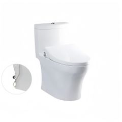 BÀN CẦU TOTO MS889DRE4 NẮP RỬA CƠ TCW1211A