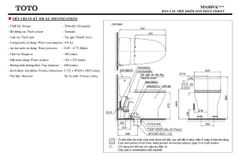 BÀN CẦU ĐIỆN TỬ TOTO MS188VKW11