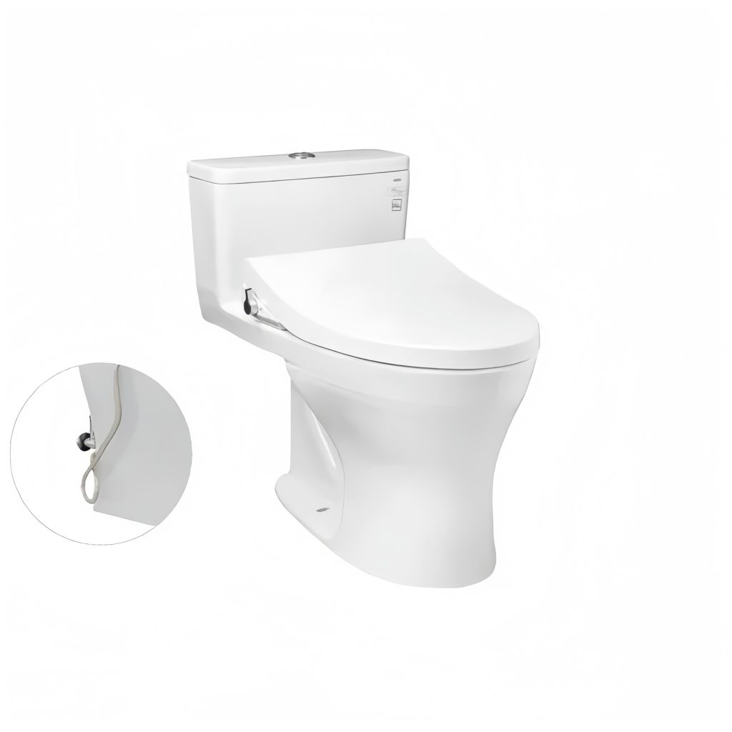 BÀN CẦU TOTO MS855DE4 NẮP RỬA CƠ TCW1211A