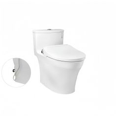 BÀN CẦU TOTO MS885DE2 NẮP RỬA CƠ TCW07S