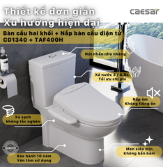 BÀN CẦU ĐIỆN TỬ CD1340 + TAF400H