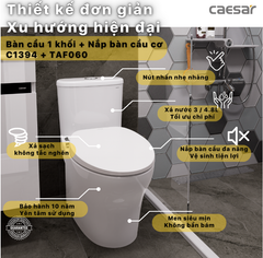 BÀN CẦU THÔNG MINH C1394F + TAF060