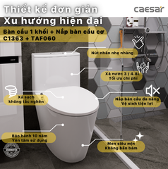 BÀN CẦU THÔNG MINH C1363F + TAF060