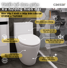 BÀN CẦU THÔNG MINH C1356F + TAF060