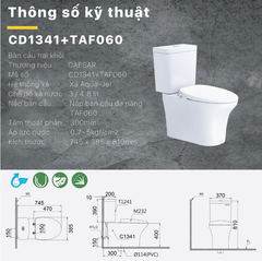 BÀN CẦU THÔNG MINH CD1341 + TAF060