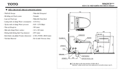 BÀN CẦU ĐIỆN TỬ TOTO MS625DW11