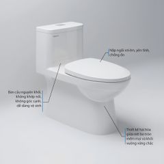 BÀN CẦU MỘT KHỐI MK2