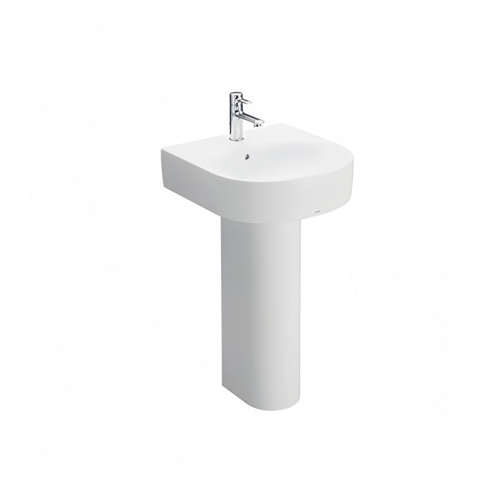 CHẬU LAVABO TRÈO TƯỜNG TOTO LPT766C CHÂN DÀI
