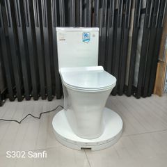 BÀN CẦU MỘT KHỐI SANFI S302