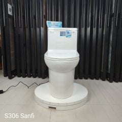 BÀN CẦU MỘT KHỐI SANFI S306