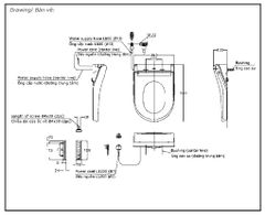 NẮP BÀN CẦU ĐIỆN TỬ WASHLET S5/ TCF34570GAA