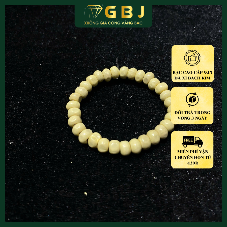 Combo 10 Vòng Tay Dâu Tằm Dành Cho Bé, Thiết Kế Đơn Giản, Dễ Thương - GBJ57039 - Gia Bảo Jewelry