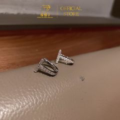 Bông Tai Nữ Chữ T - GBJ50838 - Gia Bảo Jewelry