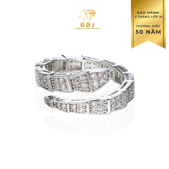 Nhẫn SNAKE Thiết Kế Hở 04 Tặng Hộp Trang Sức Đèn Led + -GBJ49502-49941 - Gia Bảo Jewelry (Có Xi Kim)